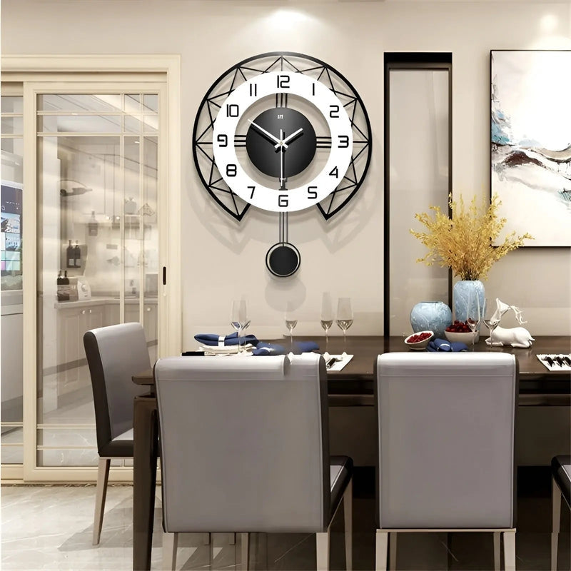 SilentForm - Horloge Murale Moderne