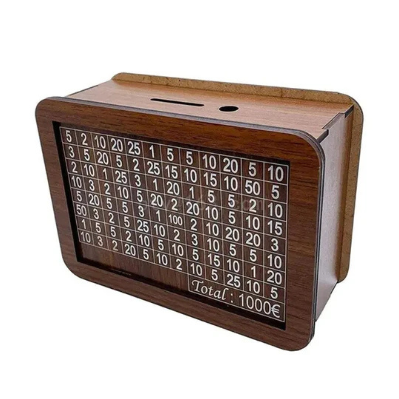 CoinTrack Digital Sparebank – Pot à pièces décoratif avec compteur LCD intégré