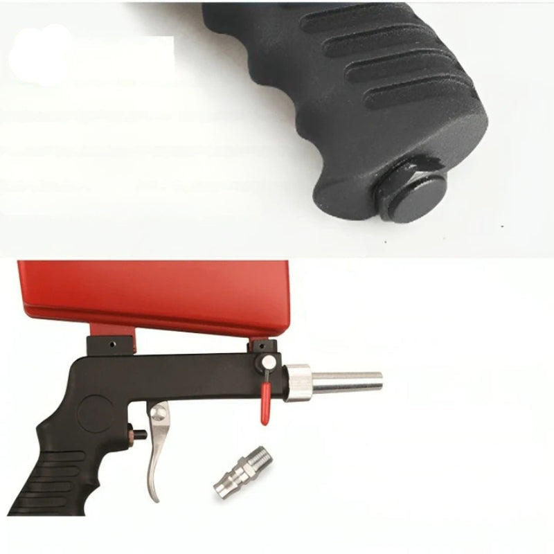 RustFjerner Pro – Pistolet à sable portable avec buse réglable