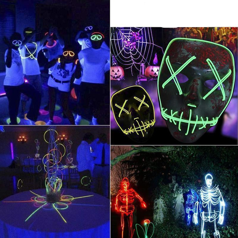 GlowFlex - Fil LED vivant pour éclairage créatif et décoration