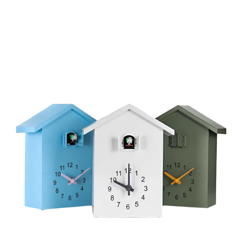 Pendule Murale à Quartz Classique Cuckoo pour Maison et Bureau