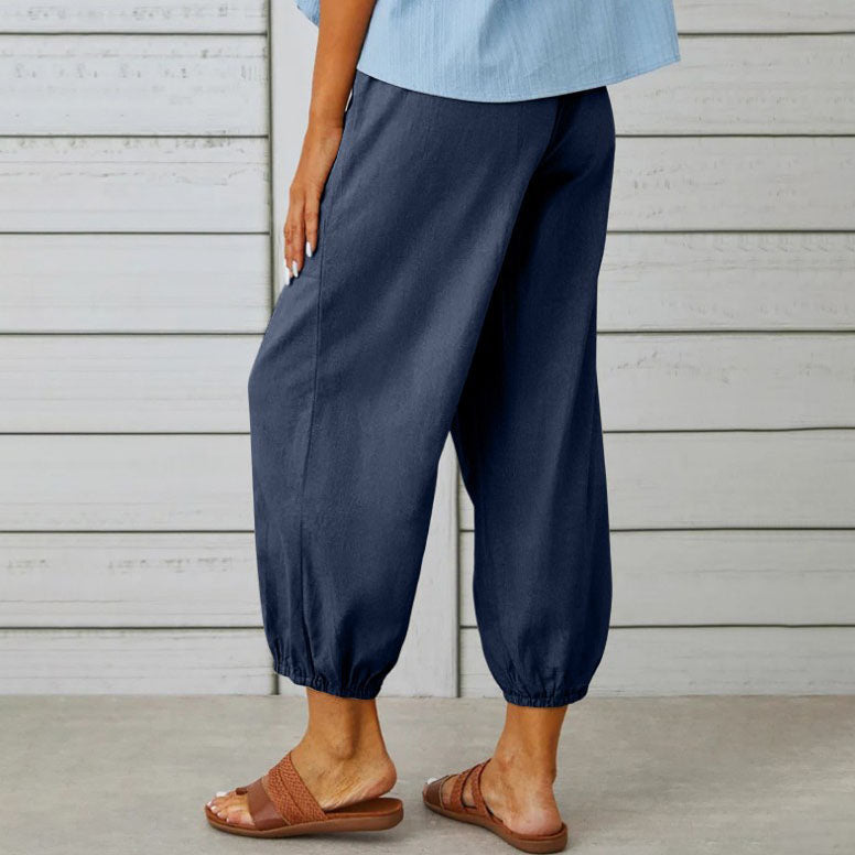 Martha- Pantalon à jambes larges