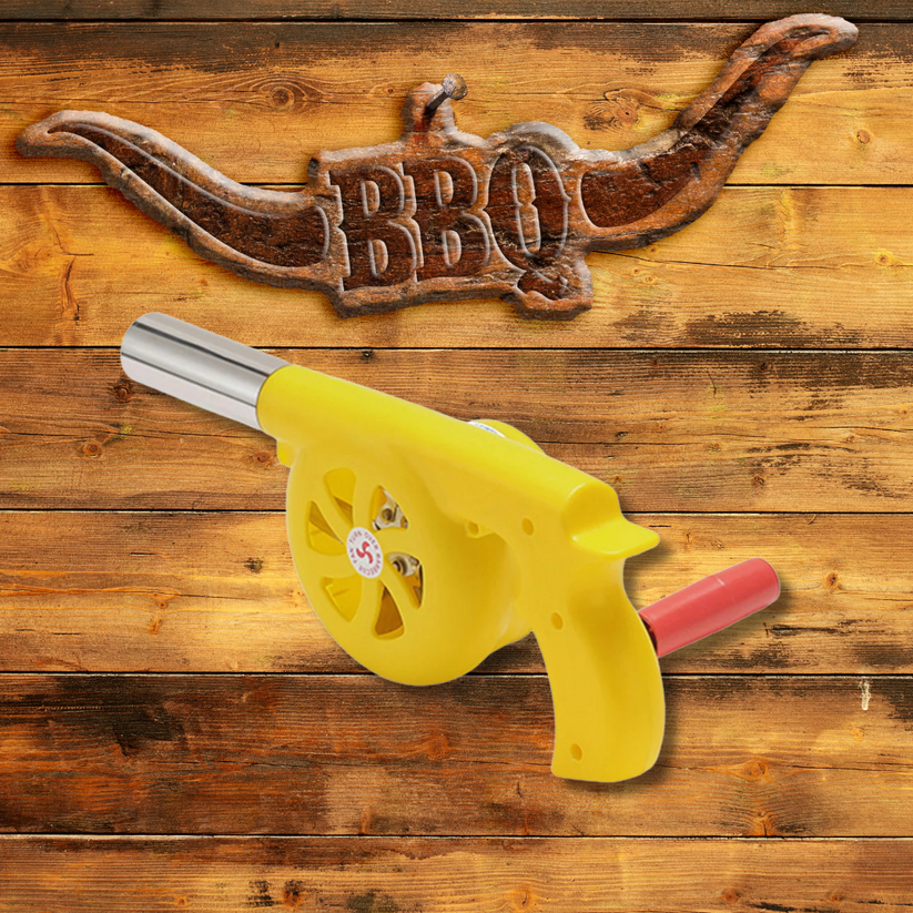 BlazeBoost - Allume-feu portable à main pour barbecue et feu de camp