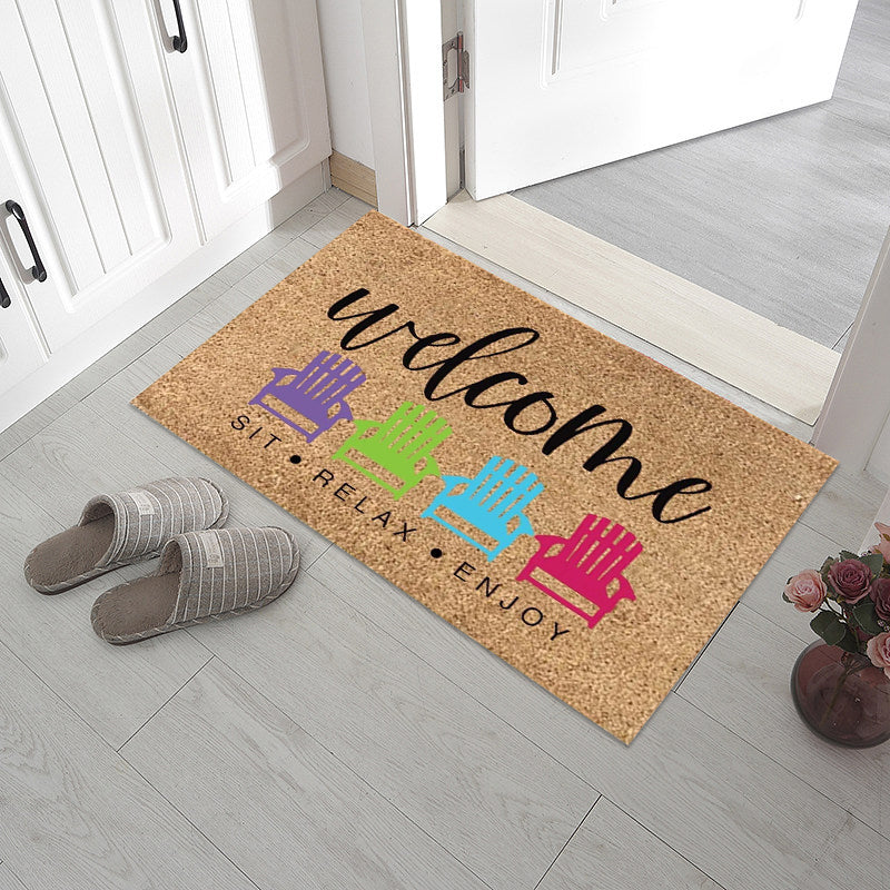 Tapis de Porte Décoratif VelkomMat – Designs Amusants et Élégants pour l'Entrée