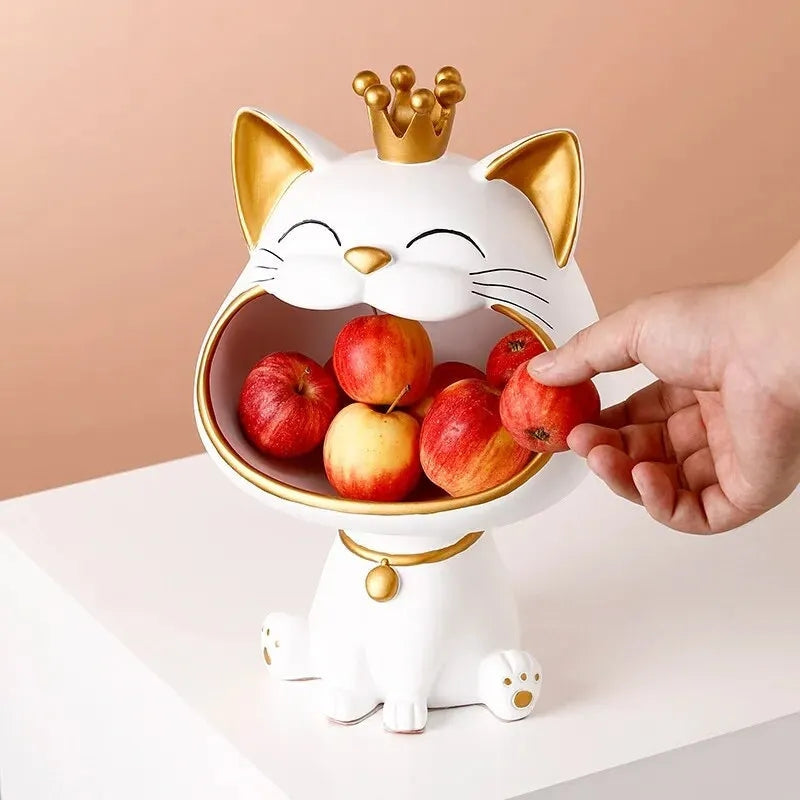 WhiskerVault - Boîte de rangement décorative pour chat