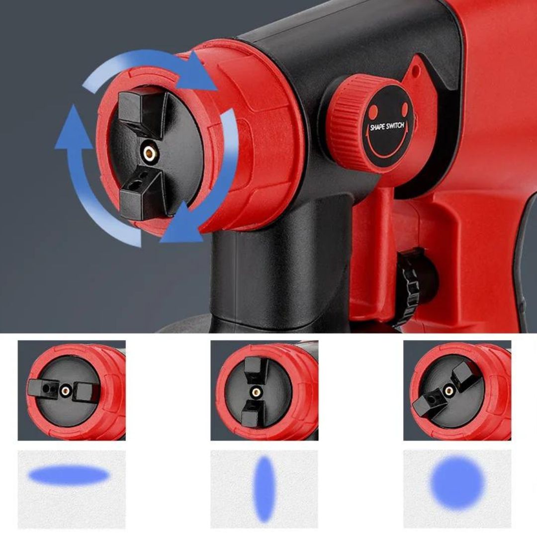 Pistolet à Peinture FarvePro – Précise et Efficace pour les Projets de Bricolage