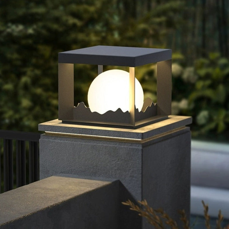 ClaraLux Lampe Solaire – Lampe Murale et sur Pied Moderne pour Usage Extérieur