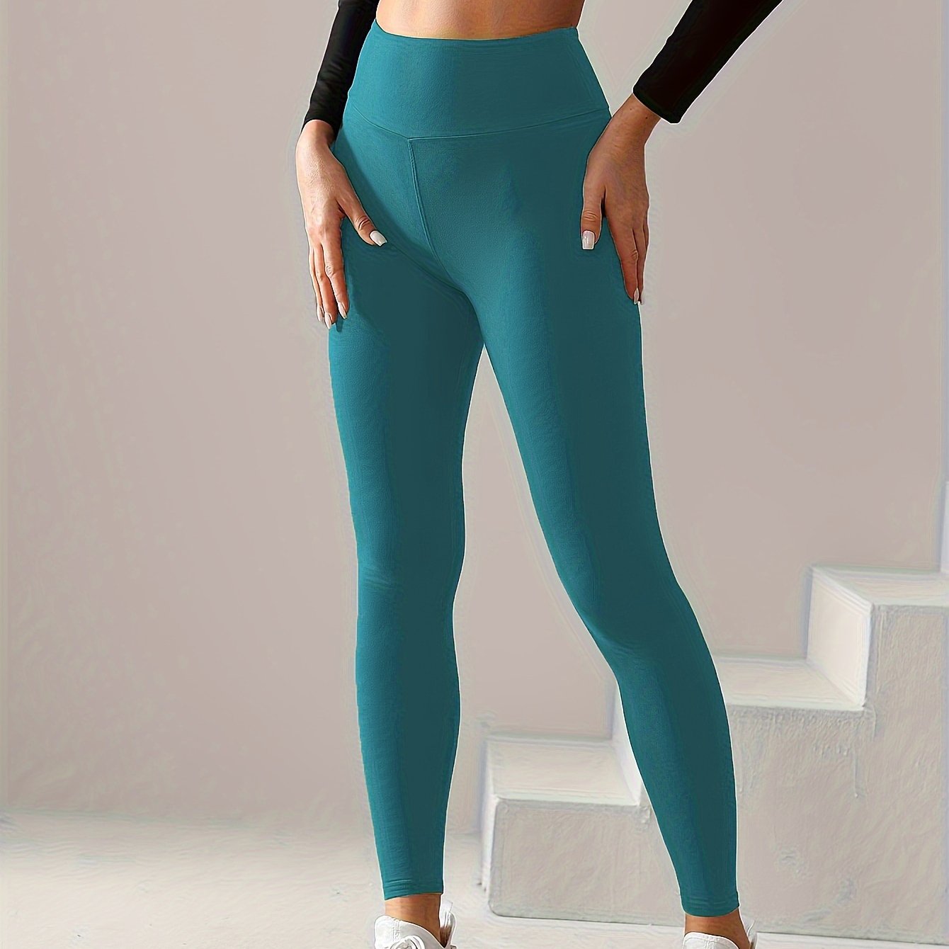 Evie - Pantalons de sport de yoga taille haute