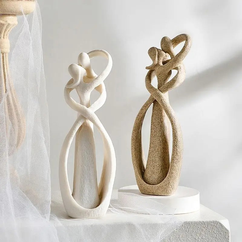 LoveLuxe - Sculpture de l'Amour Éternel