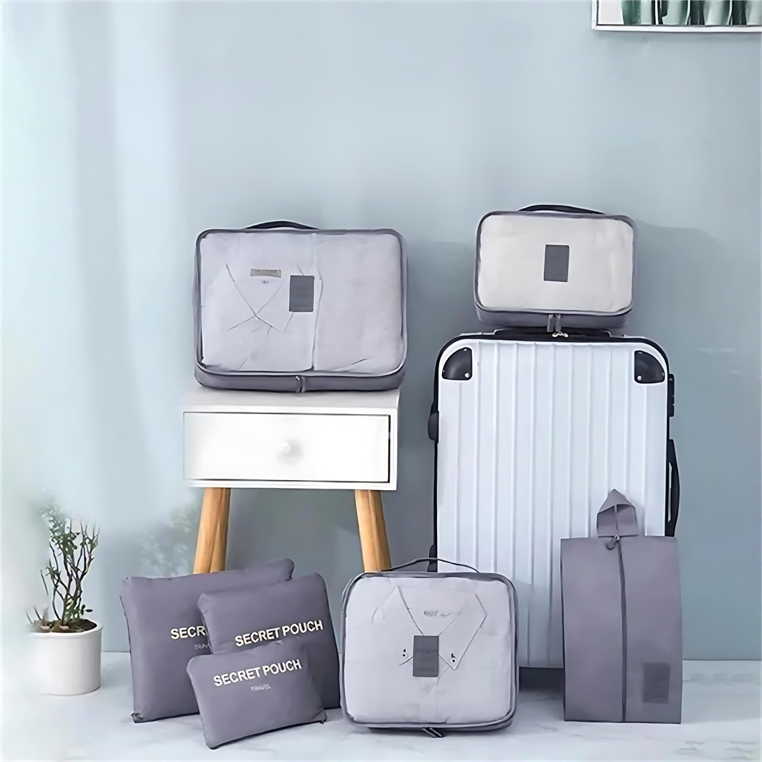PackMate - Ensemble de sacs de rangement de voyage de grande capacité