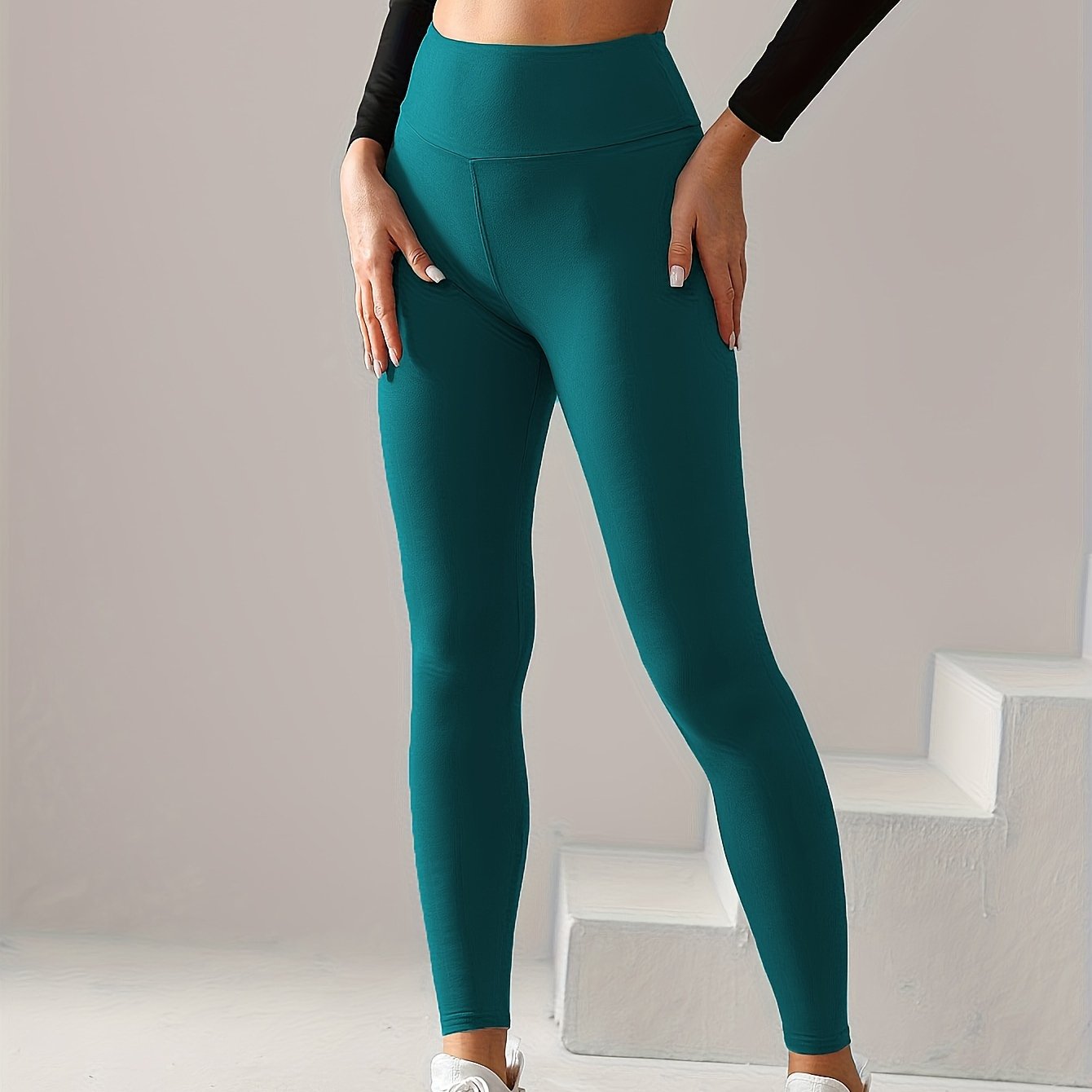 Evie - Pantalons de sport de yoga taille haute