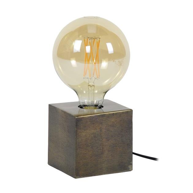 SteelLume – Lampe de table industrielle élégante