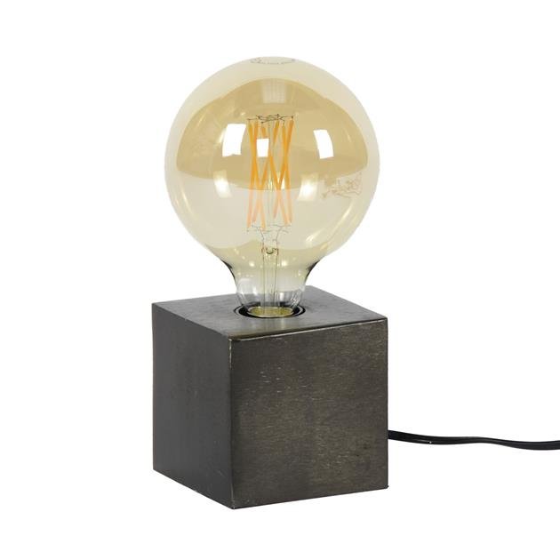 SteelLume – Lampe de table industrielle élégante