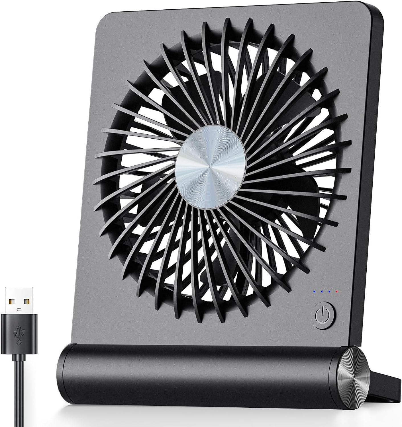 QuietBreeze - Ventilateur de table compact ultra-silencieux