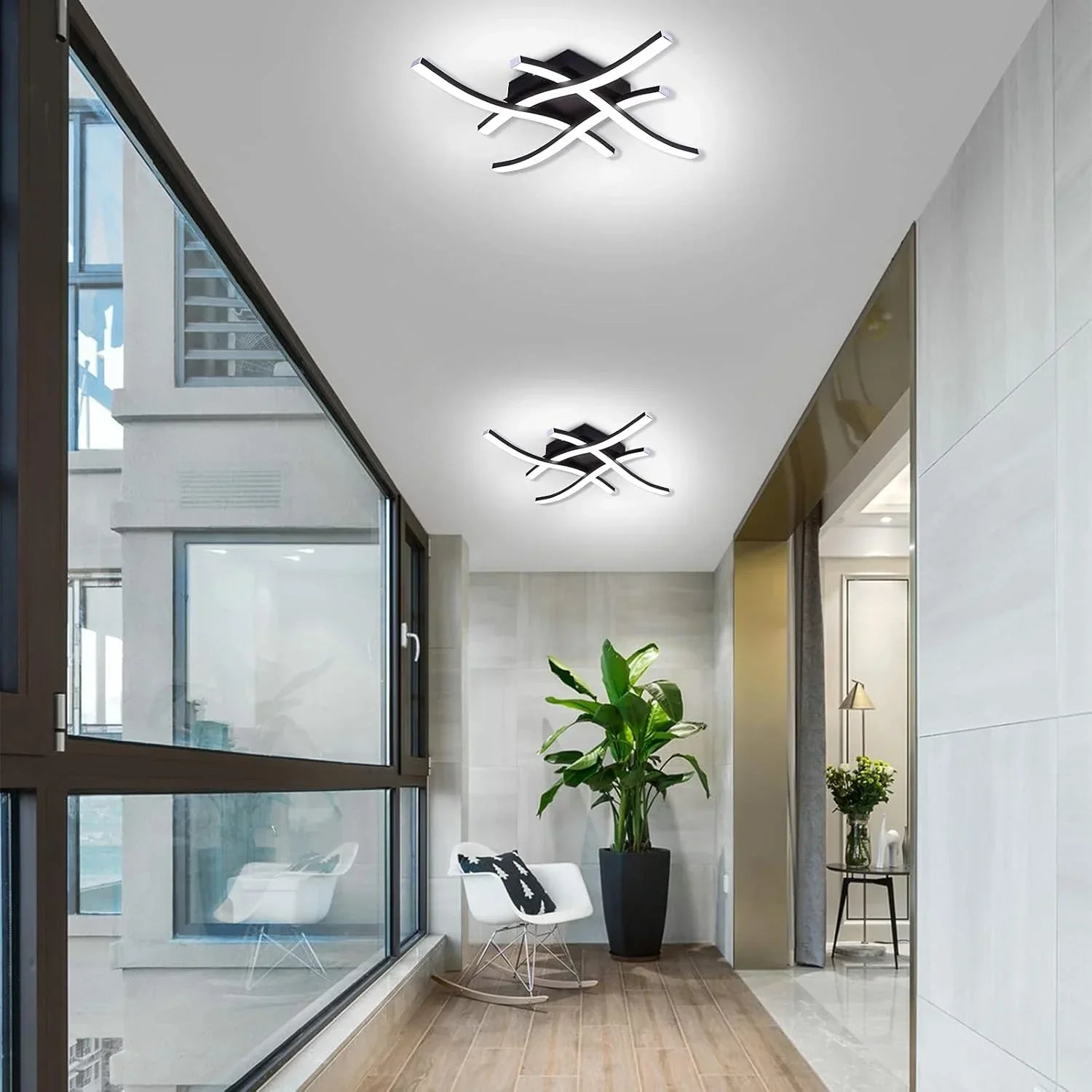 FormLume Applique de Plafond Sculptural