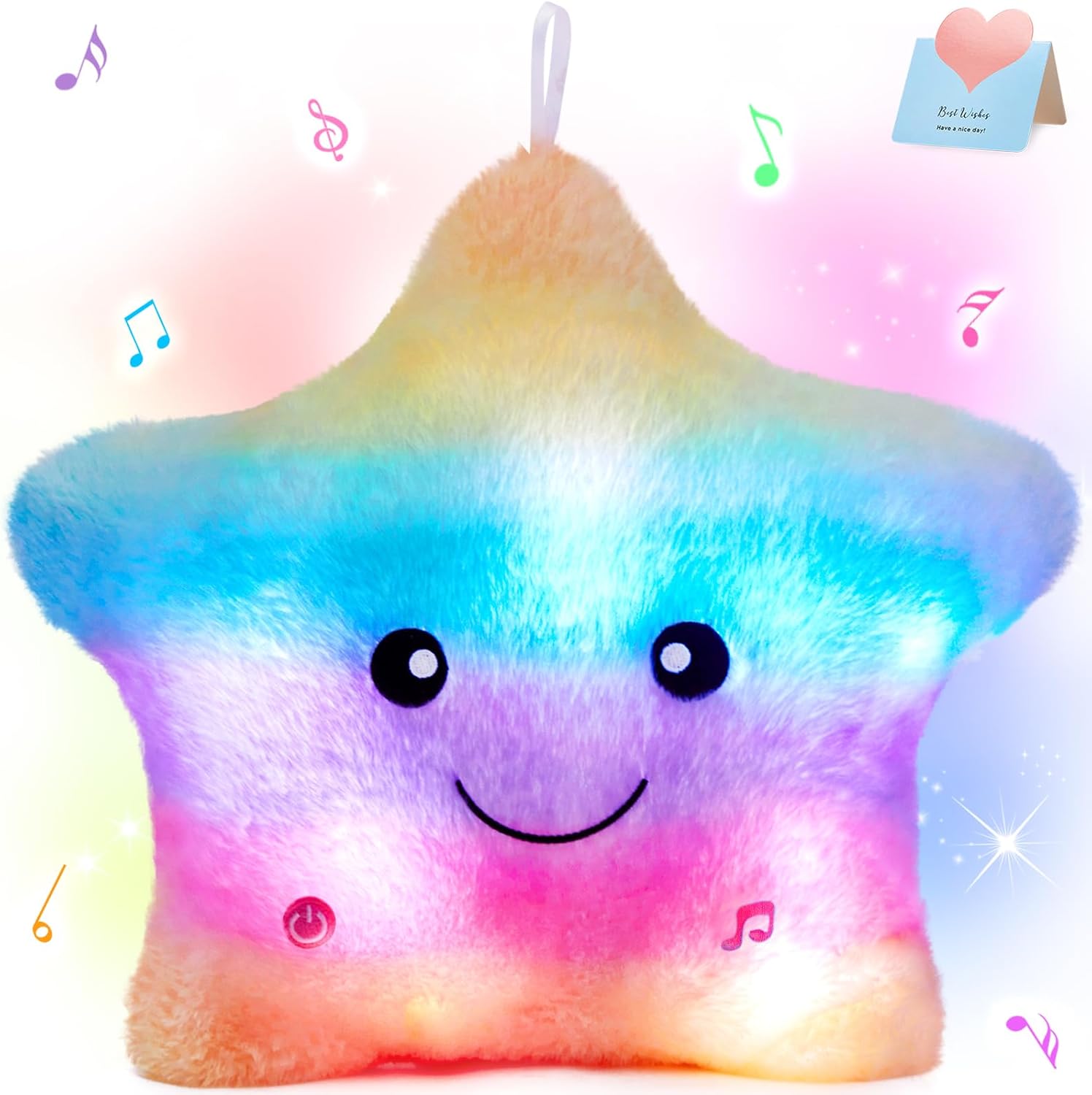 Veilleuse en peluche StjerneGlow – Peluche douce