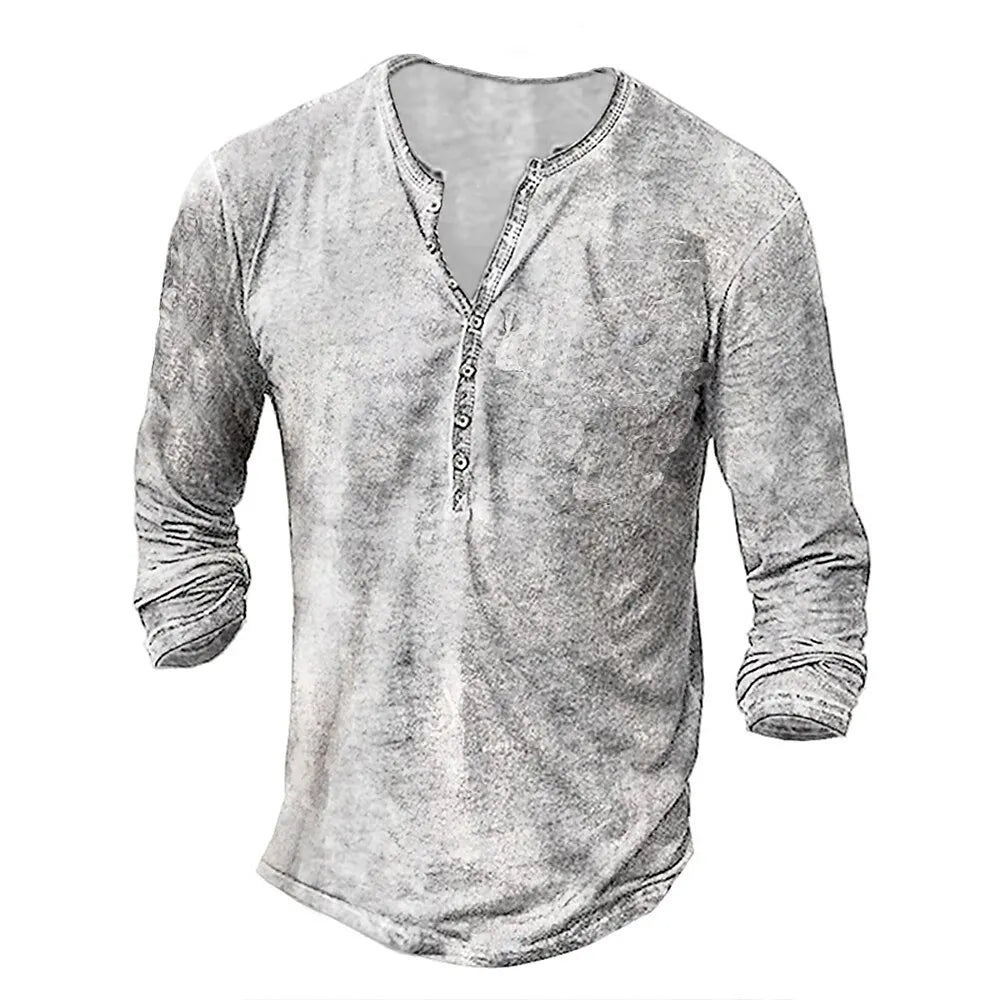 Pull classique Henry avec bouton pour hommes