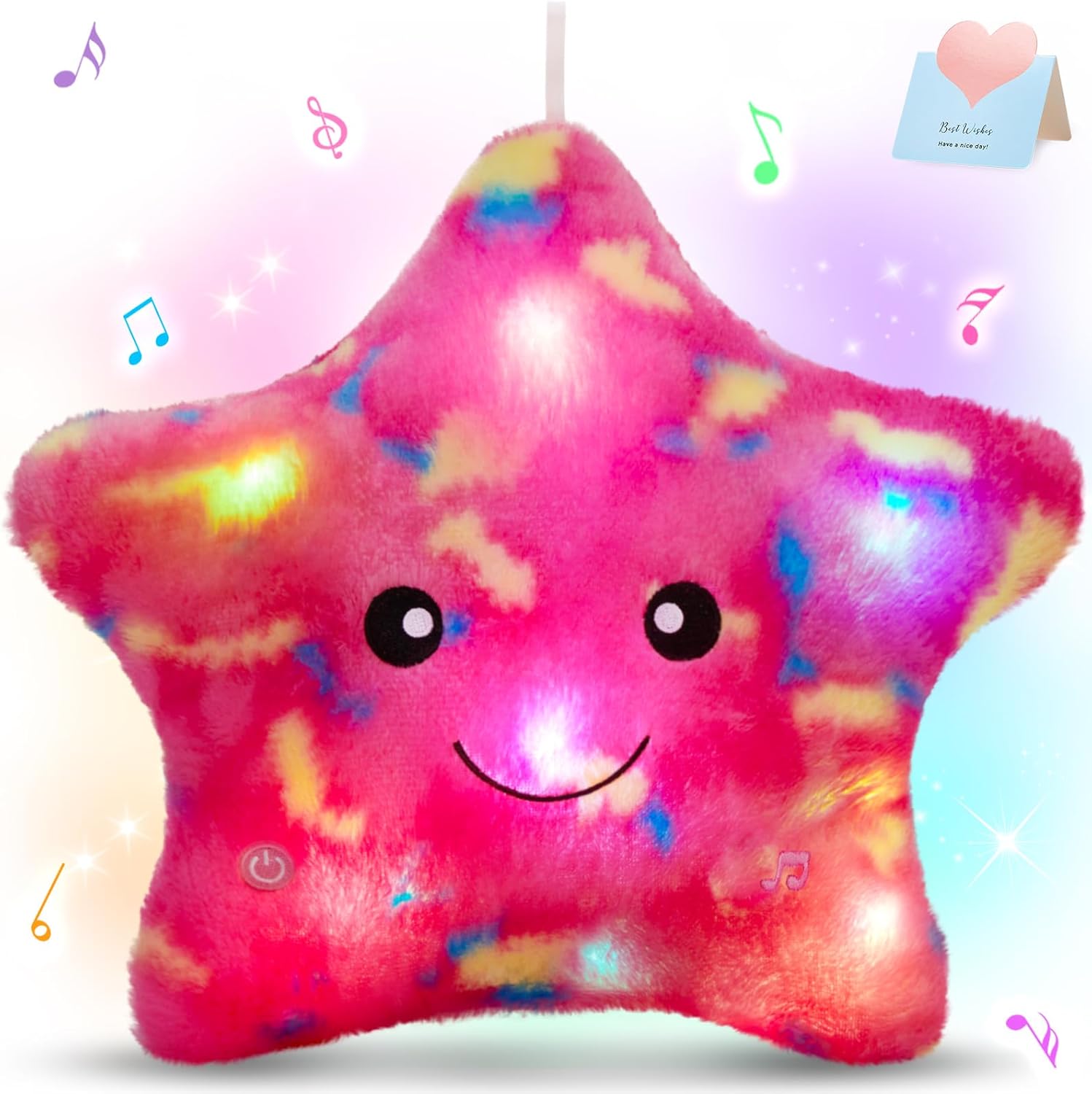 Veilleuse en peluche StjerneGlow – Peluche douce