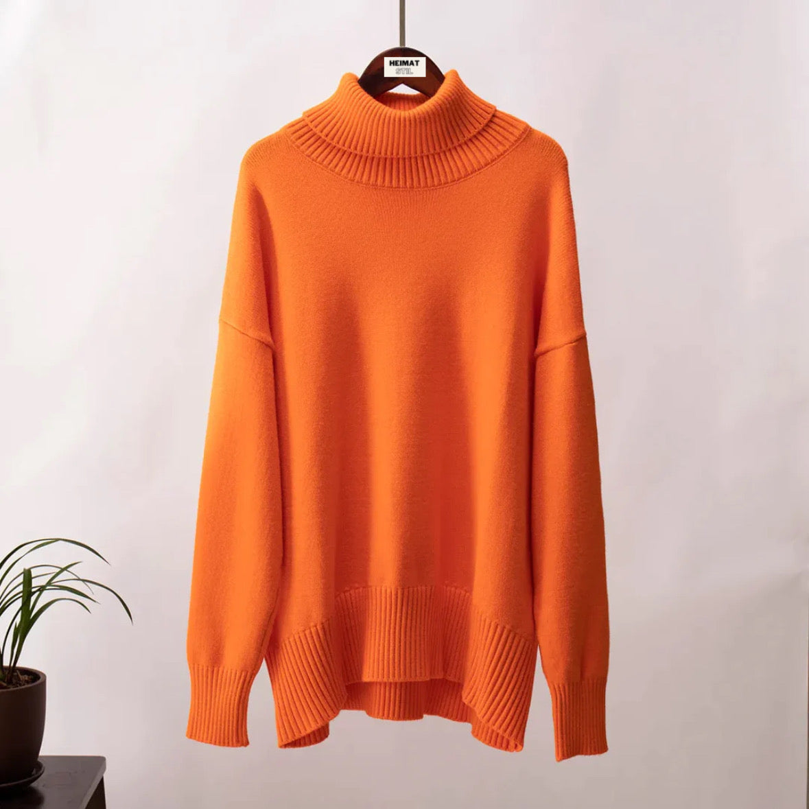 Sweater Turtleneck Doux et Confortable pour Femmes