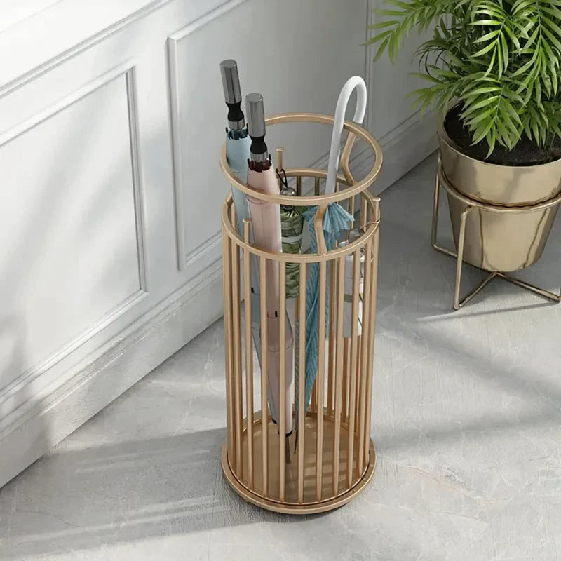 GoldGuard - Support pour parapluie de rangement luxueux