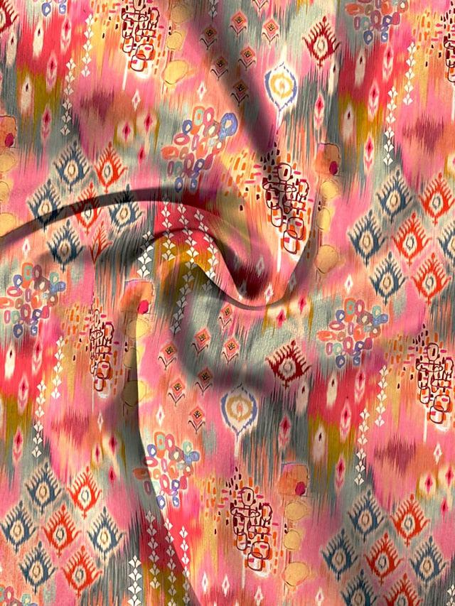 Tessa Haut d'Été Imprimé à Manches Mi-Longues - T-shirt Élégant pour Femmes