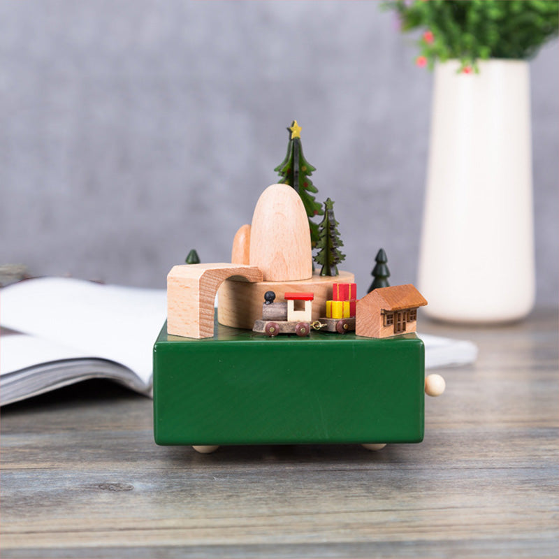 HolzLuxe Décoration en Bois Naturel pour Intérieur Moderne