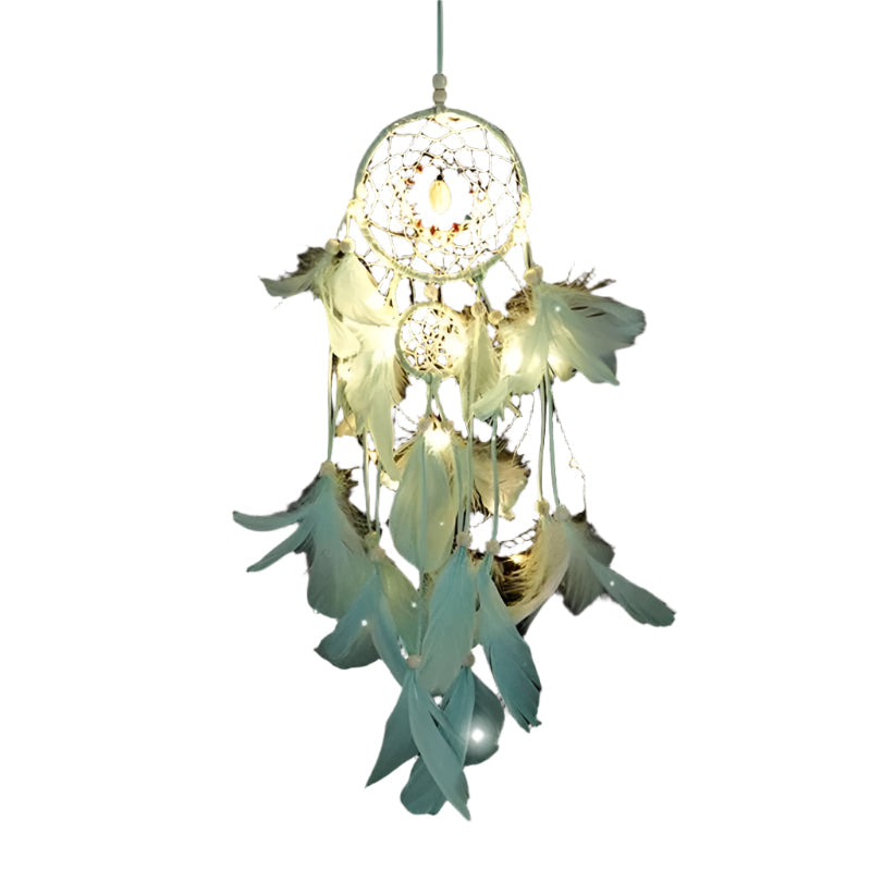 LumiCatch - Attrape-rêves lumineux à LED pour des nuits magiques