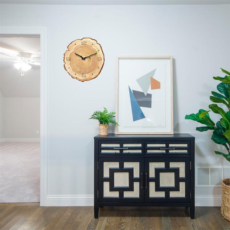 TimberTid Horloge en Bois - Élégance Intemporelle pour Votre Maison