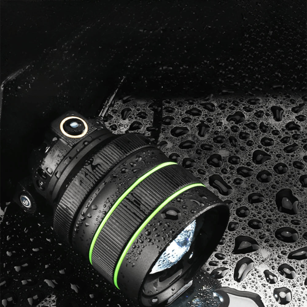 LumaTrek - Lampe frontale rechargeable multimode pour l'aventure et la sécurité