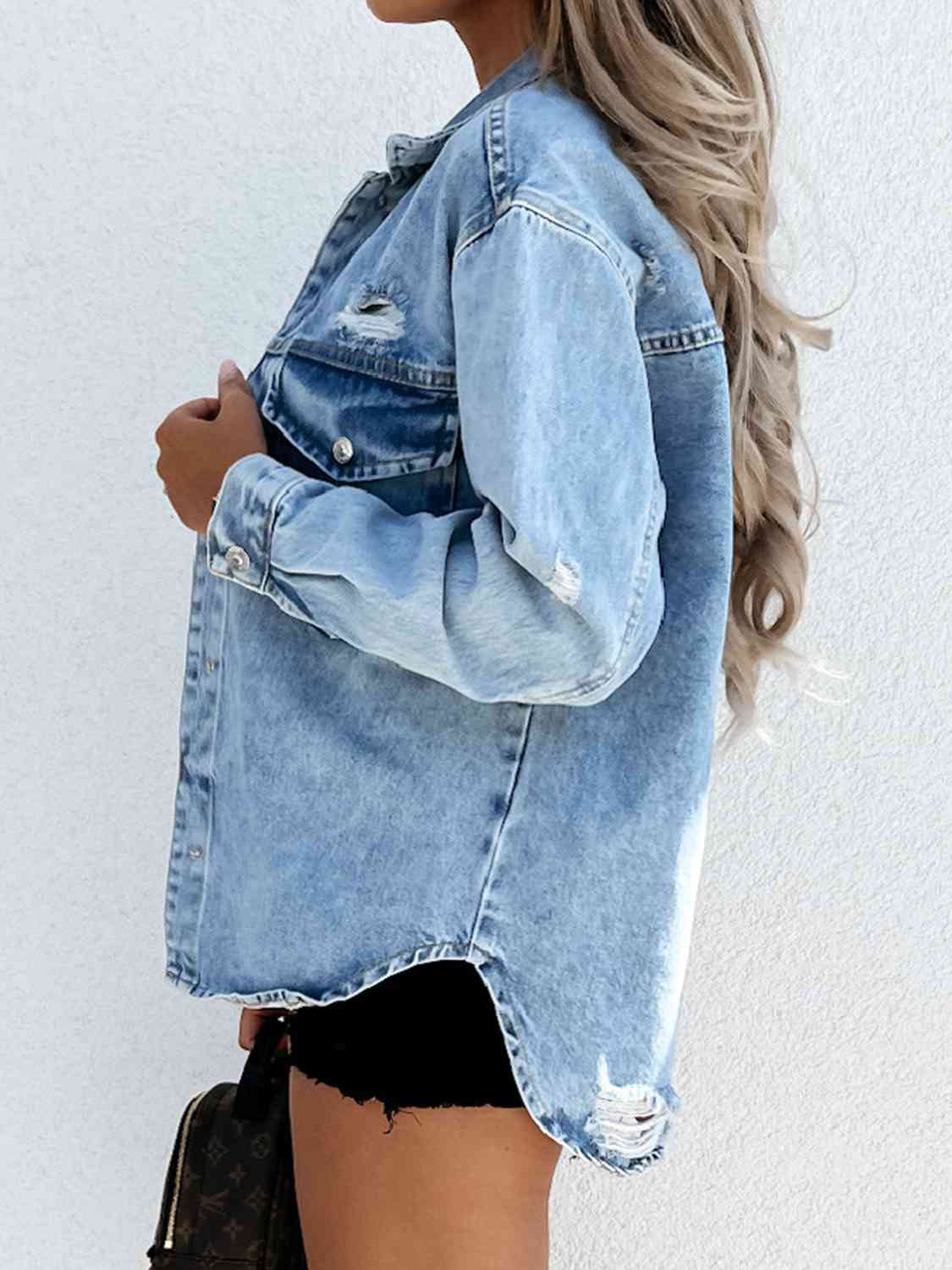 Veste en denim Sonia