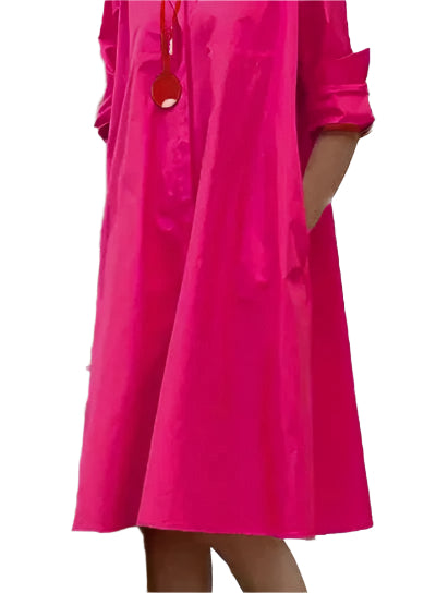 ÉlanChic - robe chemise élégante pour femmes au style raffiné