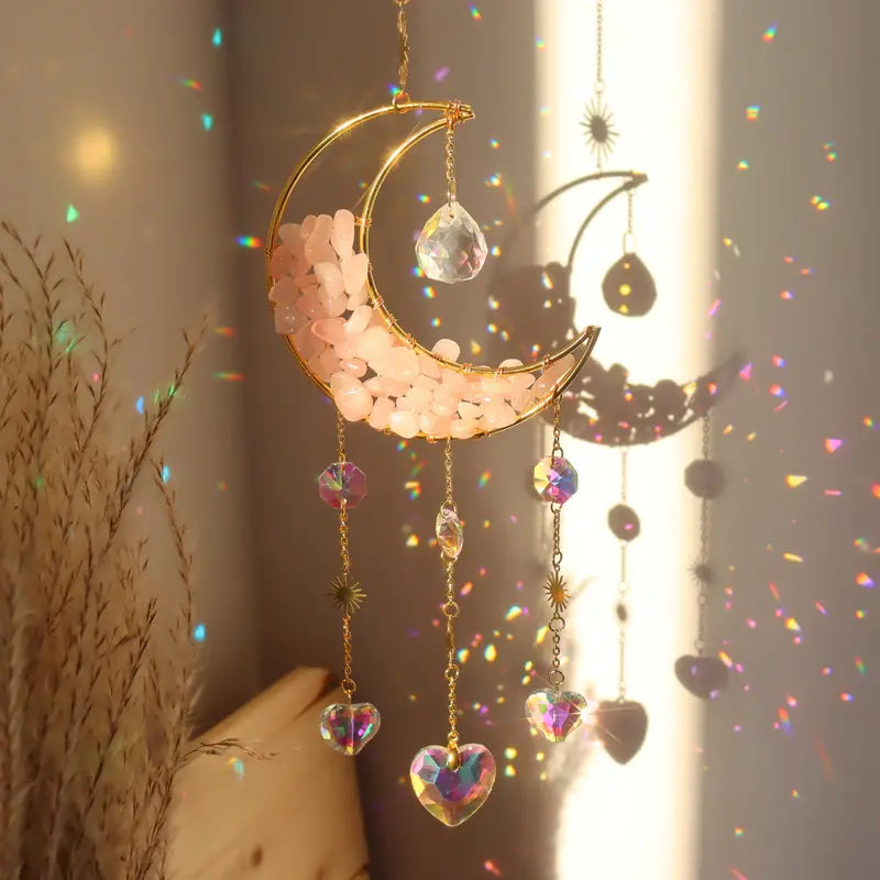 MoonGlow - Attrape-rêves Prism Moon pour une ambiance mystérieuse