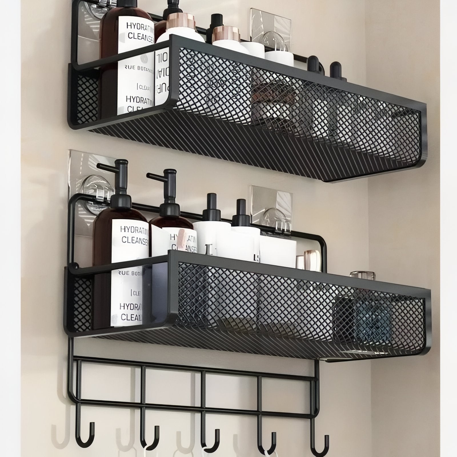 Étagère murale PladsSmart avec crochets