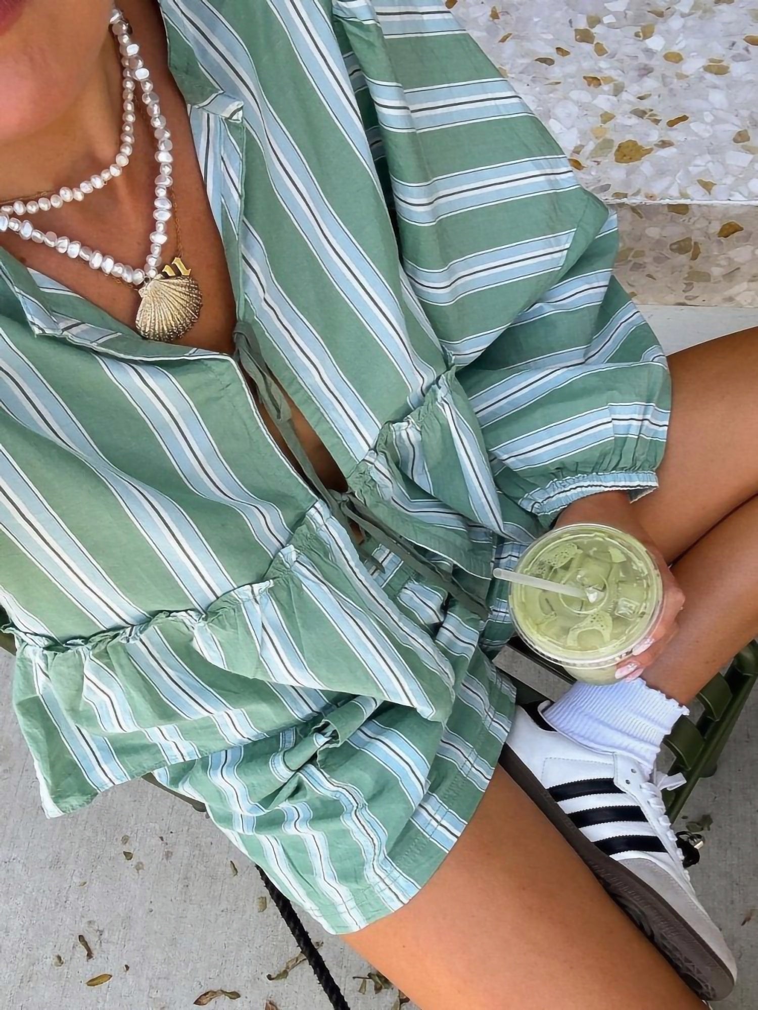 Ensemble d'été élégant Isabella – Tenue deux pièces féminine et élégante