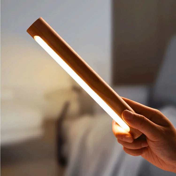 WoodLume - Lampe en bois LED magnétique flexible