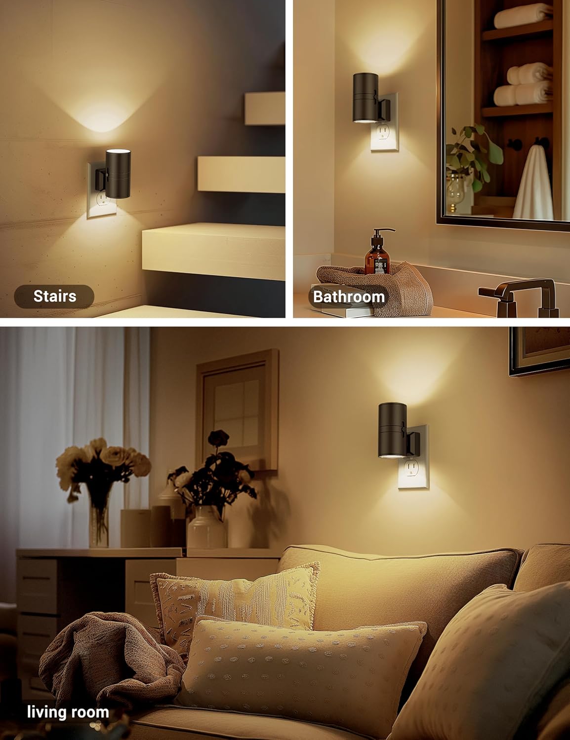 LumiGlow Lampe de Nuit LED Dimmable
