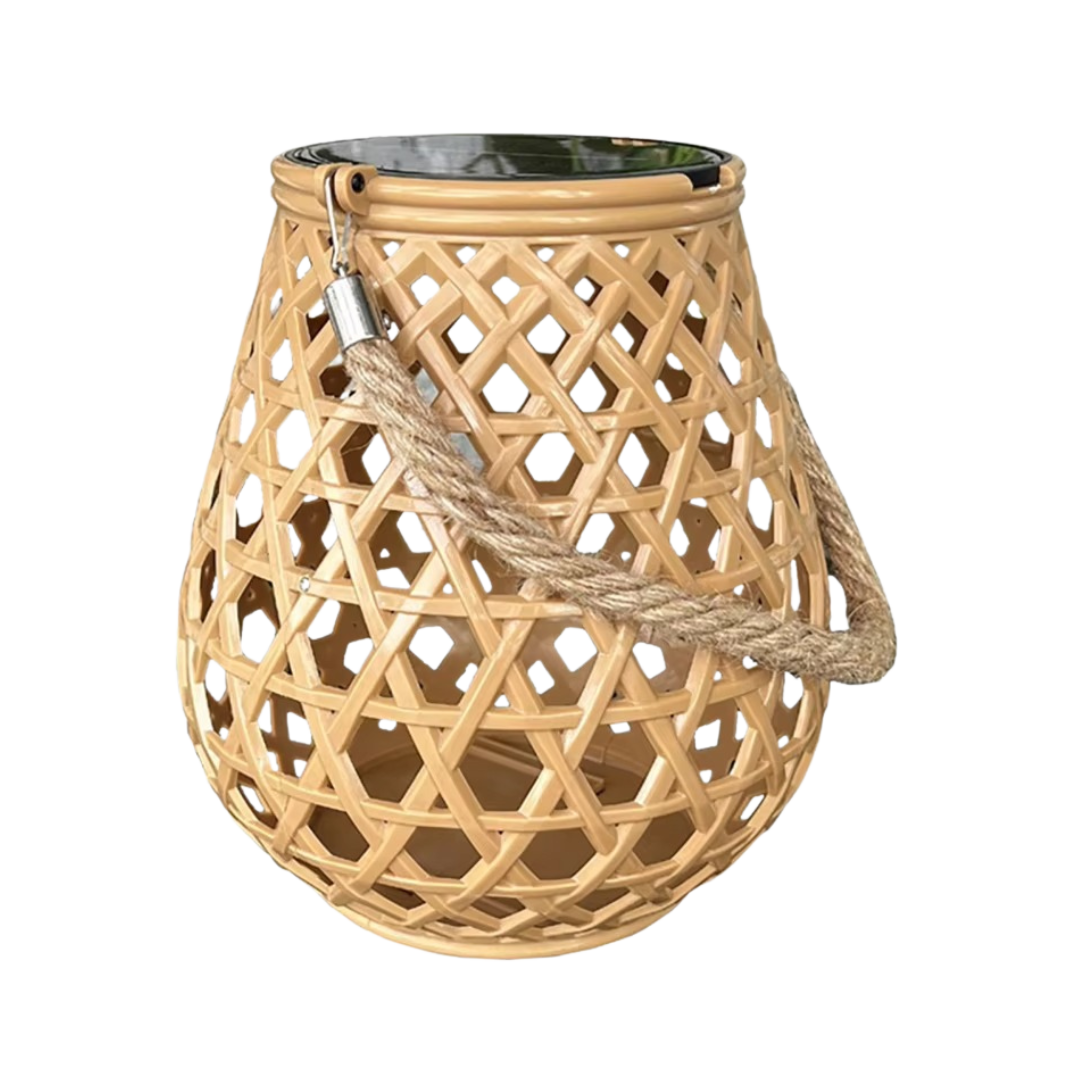 Lanterna Solaire Écologique Solara avec Motif Lumineux Décoratif