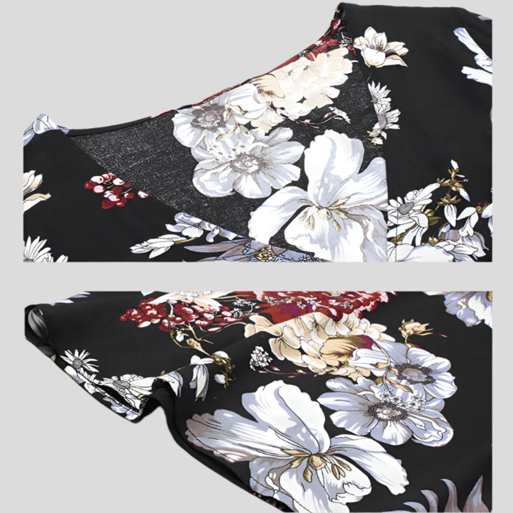 Robe d'été – Style décontracté avec ceinture extensible