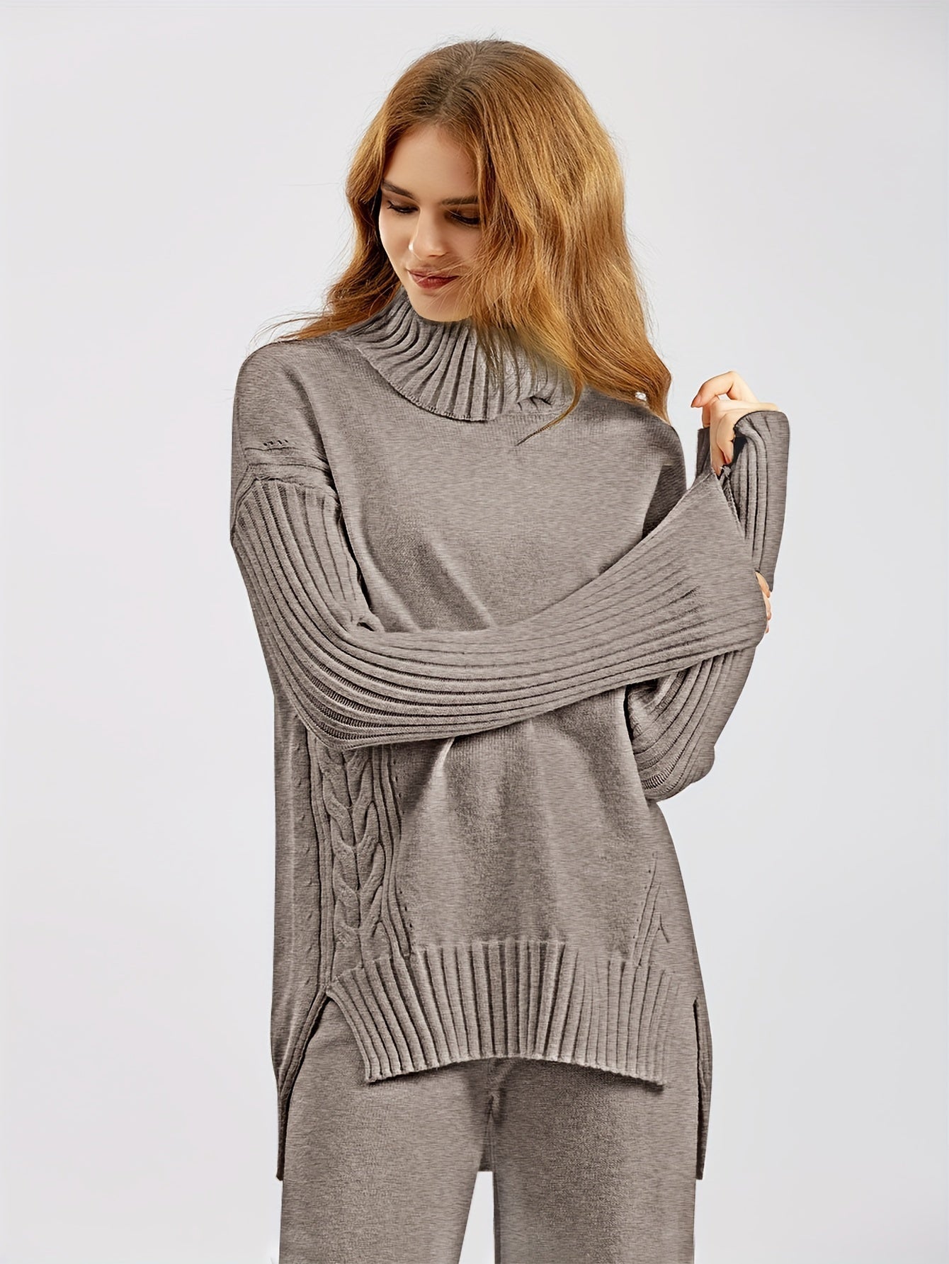 Ensemble de pull à col roulé Kodaline