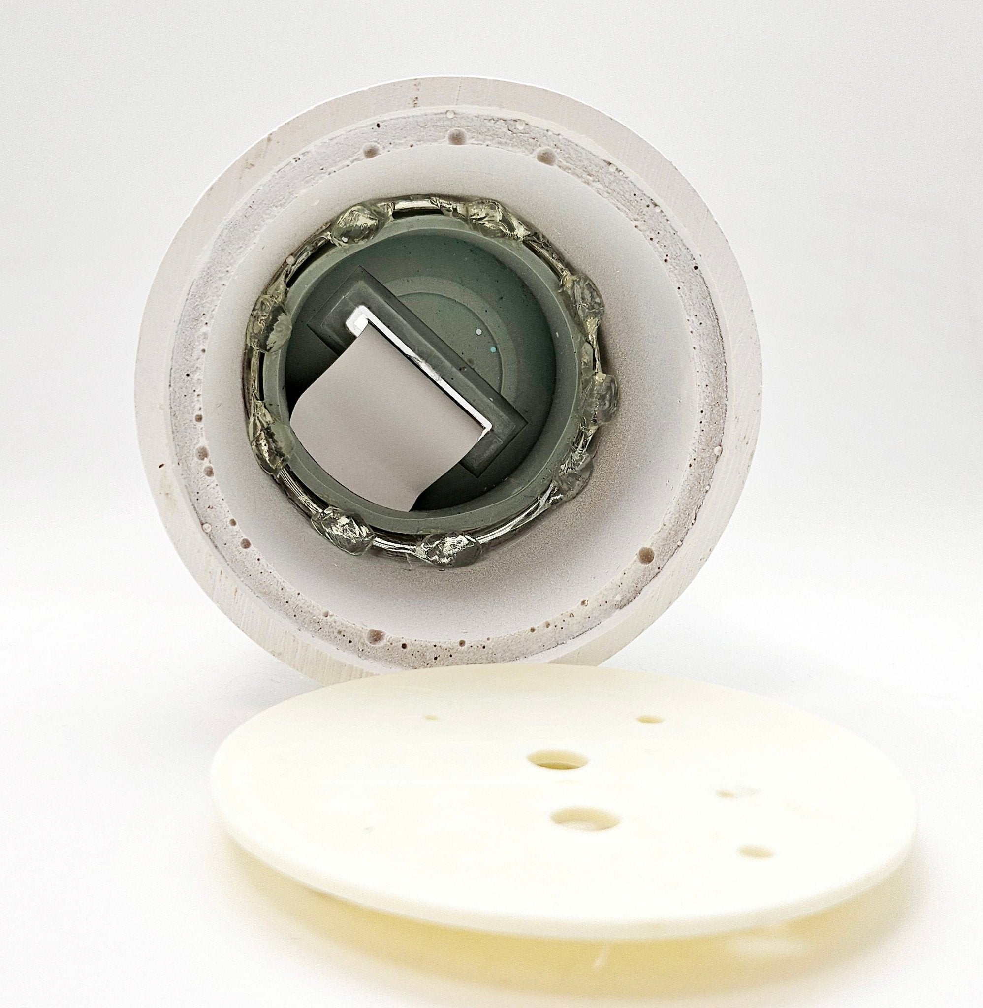 Aurora - Boule à neige personnalisée avec insert photo