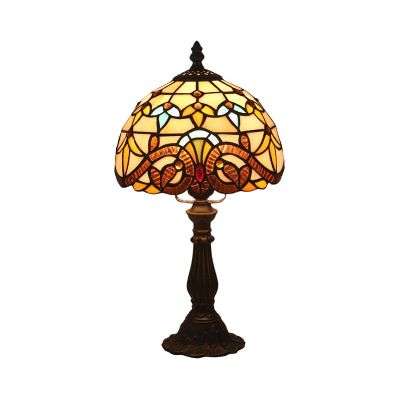 VintageGlow - Lampe de table inspirée de Tiffany