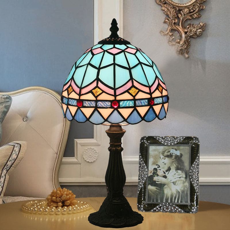VintageGlow - Lampe de table inspirée de Tiffany