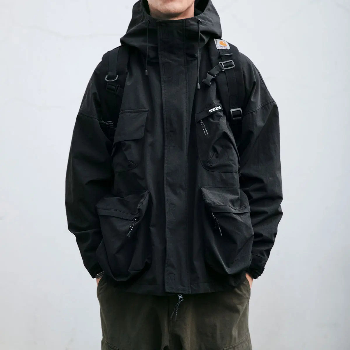 Finn - Veste imperméable à capuche