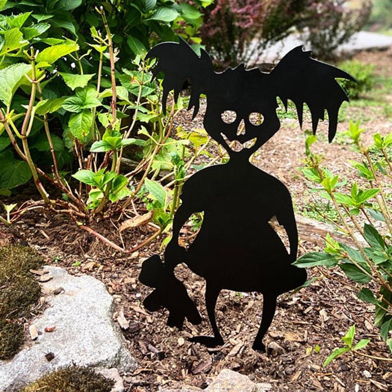 ScareSilhouette Décorations de Jardin Effrayantes