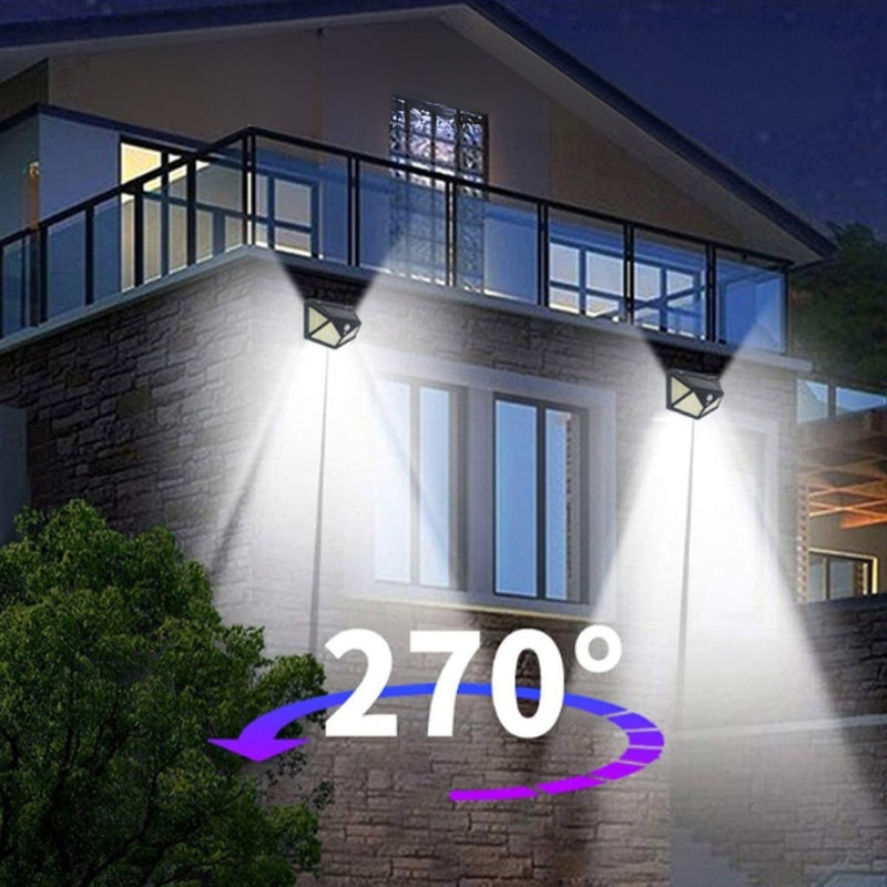 Lampe solaire EcoBright avec capteur de mouvement