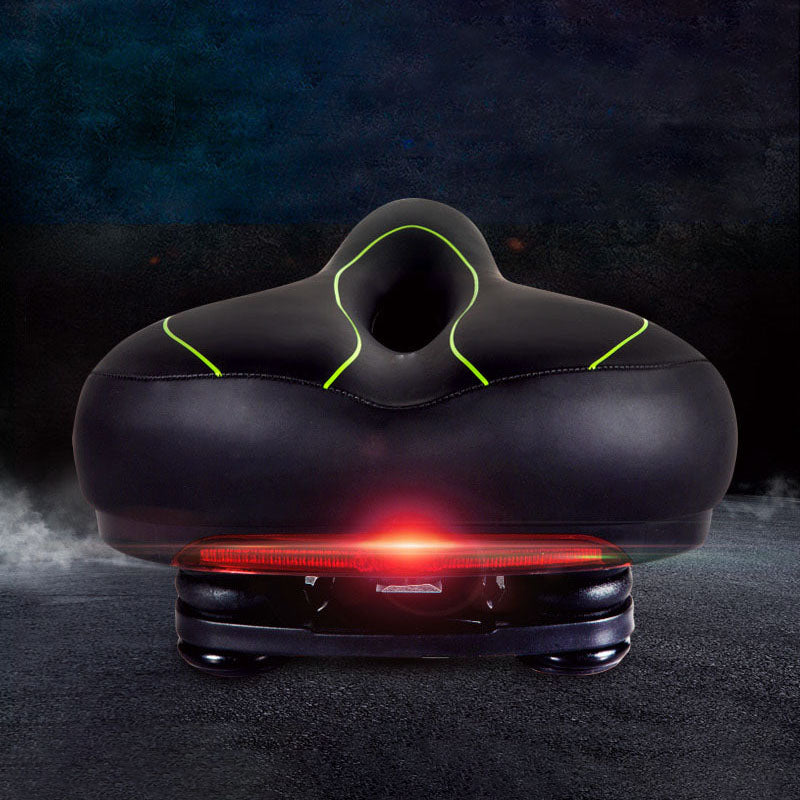 RideComfort - Selle de vélo avec feu arrière souple