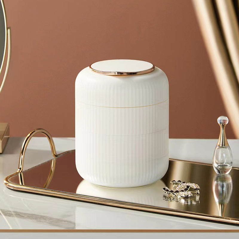 Boîte à bijoux empilable Eleganz – Rangement pratique avec miroir et design élégant