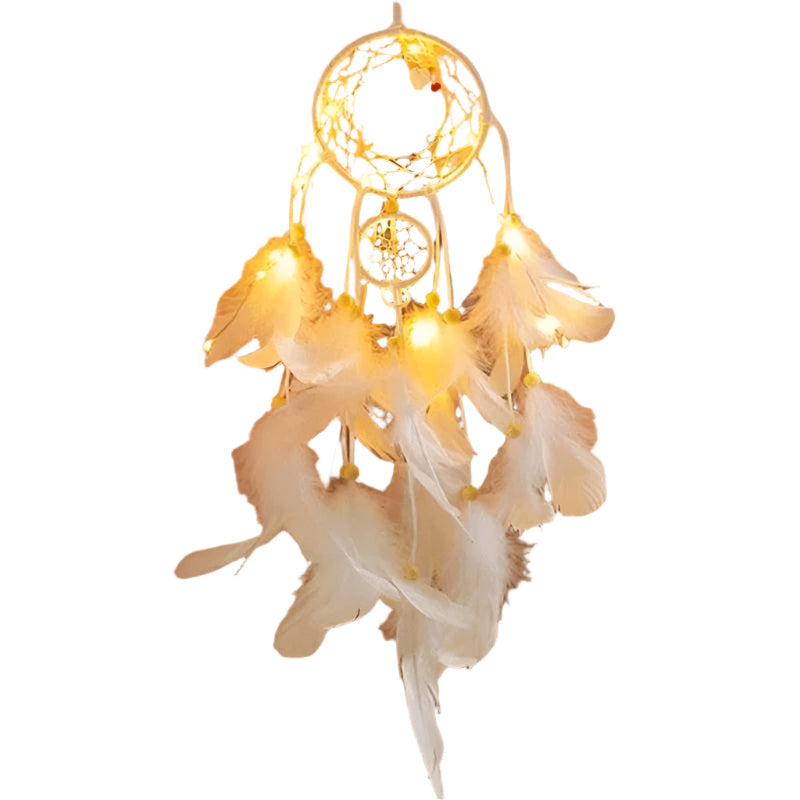 LumiCatch - Attrape-rêves lumineux à LED pour des nuits magiques