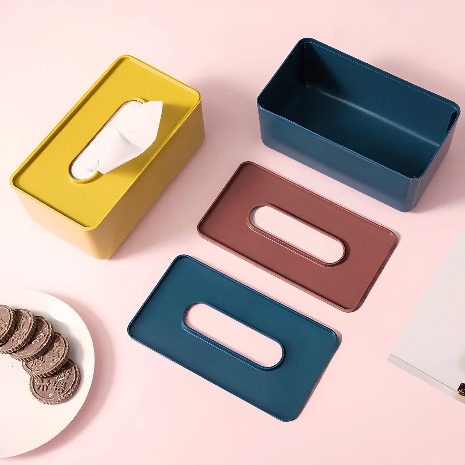 Boîte à Serviettes Rectangulaire Élégante au Design Moderne