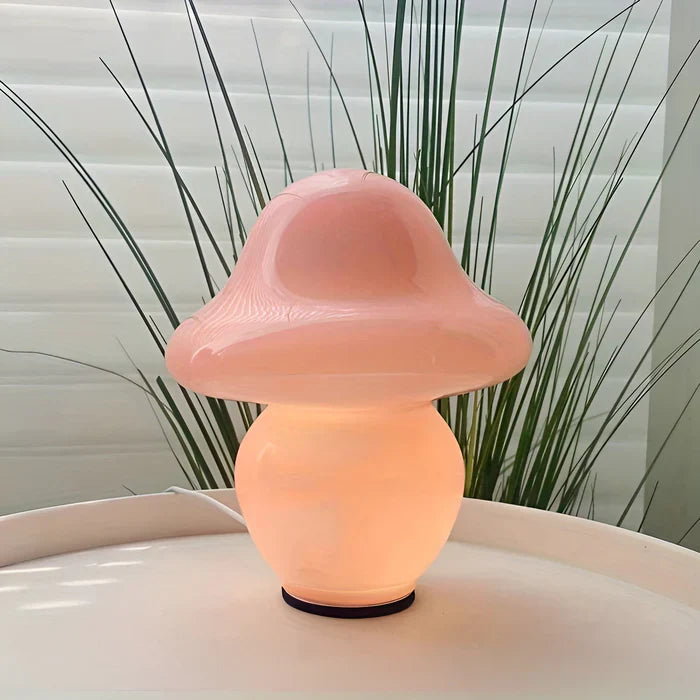 GlowingMushroom - Lampe en verre enchanteuse